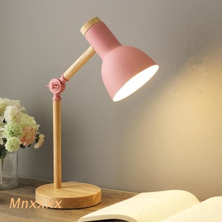 mnxxx creative student protección ocular mesita de noche lectura usb recargable led lámpara de escritorio
