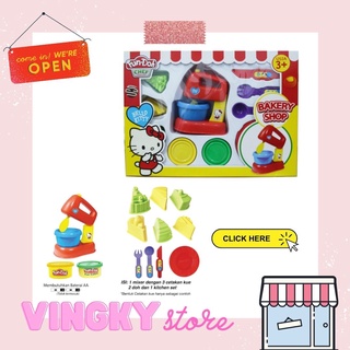 Fun-Doh Hello Kitty panadería shop - tienda de panadería Hello Kitty juguetes para niños