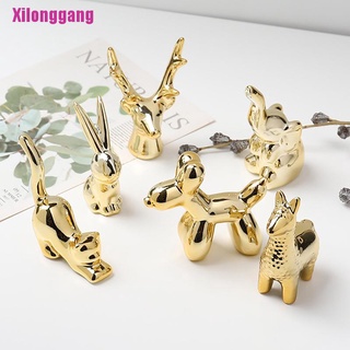 [Xilonggang] Creative Ornaments Ceramic Crafts Home Wedding Decoration Accessories Figurine