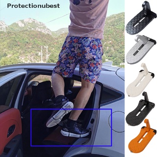 protectionubest - pedal de puerta de coche plegable universal para techo, escalera de equipaje, gancho, pie npq