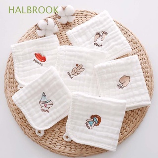 HALBROOK Wipe Towels Bath Towel Cute Saliva Towels Face Towel Hangable Cartoon Cotton Soft Hip Feet Handkerchief