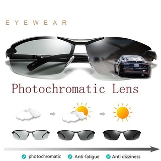 lentes de sol polarizados fotocromáticos para hombre decoloración gafas anti deslumbrante uv400 gafas de conducción gafas oculos