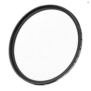k&f concept filtro de enfoque suave filtros de difusión negro niebla 1/4 impermeable resistente a los arañazos para lente de cámara dslr, 55 mm de diámetro