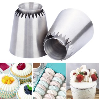 Ie boquilla de acero inoxidable para glaseado/decoración de pasteles/crema/flores/herramienta para hornear