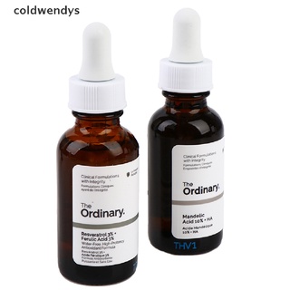 [coldwendys] the ordinary peeling solution resveratrol ácido ferulico 30ml exfoliante útil