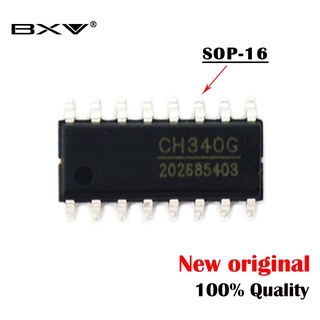 5pcs CH340G SOP16 CH340 SOP-16 340G SOP SMD nuevo y original IC Chipset bxv