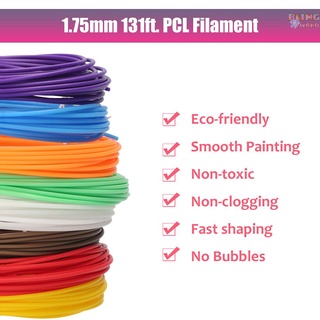 READY STOCK 3D pluma filamento recambios 8 colores 1.75mm PCL filamentos de impresión 3D cada Color 1 (5)