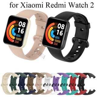Correa De Reloj De Silicona Para Xiaomi Redmi Watch 2/Mi Lite Original SmartWatch Band Deporte Pulsera Repuesto