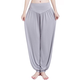 Esp Indian Ali Baba Harem Yoga mujeres pantalones Aladdin Gypsy holgado Genie Hippie pantalones (3)