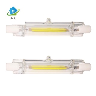 lámpara led r7s reemplazable lampara cob de 78 mm blanca positivo 6000-7500k