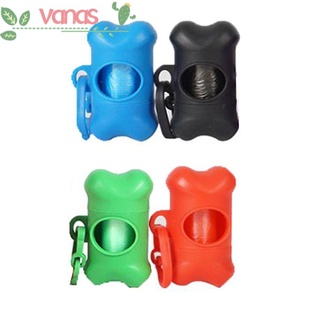 VANAS 4 sets New Fecal Storage Dog Supplies Faeces Box Garbage Bag Dispenser Cleaning Outdoors Pet Products Waste Holder
