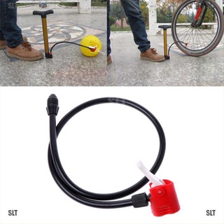 <SLT> Bike Tyre Hand Air Pump Inflator Replacement Hose Rubber Bicycle Accessory