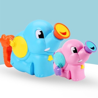 Kids Bathroom Bath Toys Cute Elephants Plastic Spray Water Flowers Water Games Sand Play Baby Toys