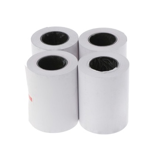 amp* 4Pcs Thermal Paper 57x50mm Thermal Receipt Paper POS Cash Register Receipt Roll For 58mm Thermal Printer