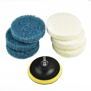 kit de almohadillas de limpieza kit de accesorios de limpieza 7 piezas de taladro de baño piezas de fregona padenvío gratis