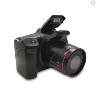 T cámara Digital 16X F-ocus Zoom diseño resolución 1920*1080 compatible S D tarjeta 4 * AA Batter-y alimentado por pilas para fotos tomando S-tudio