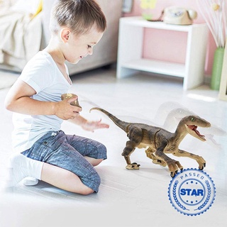Juguete de dinosaurio jurasic Remoto para niños juguete de navidad con iluminación robot A9Q8