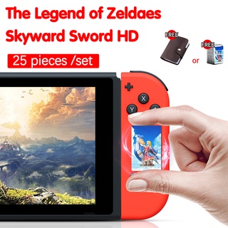 25 piezas para Nintendo Switch Amiibo BOTW The Legend of Zelda: Skyward Sword HD Acessorz TLOZ NTAG215 etiquetas juego tarjetas NS Switch (1)