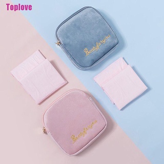[Toplove] bolsa de almacenamiento de servilletas sanitarias para pañales, bolsa de maquillaje, bolsa de maquillaje