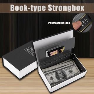 Cerradura de llave de seguridad caja de seguridad secreto libro caja