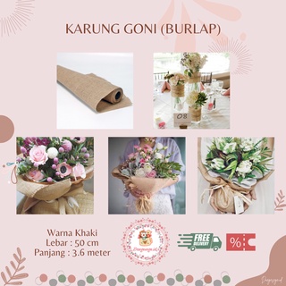 (1 Rollo) envoltura de flores de arpillera GONI | Papel envoltura de papel de flores de papel de flores ramo de flores de papel de regalo