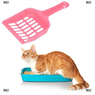 <MQ2>cuchara de plástico para gatos/cuchara/cuchara de basura de Color aleatorio/limpiador de pala para caca