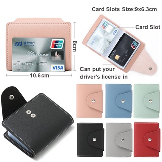 Lonfy cartera unisex Multifuncional color Pastel con bolsillo 34 compartimientos De tarjetas Rfid (2)