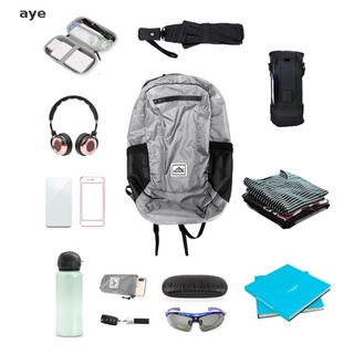 aye 20L Portable Foldable Backpack Waterproof Backpack Folding Bag Outdoor Pack .