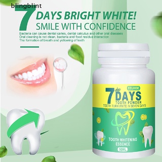 [bling] polvo blanqueador de dientes/limpiar dientes orales/eliminar la placa/herramientas de higiene del aliento fresco (7)