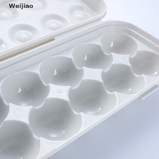 Weijiao 12/18 rejilla de prevención de colisión huevo titular caja de almacenamiento de huevos refrigerador huevo bandeja MY