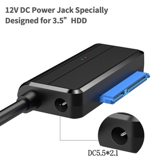 Harriett práctico USB 3.0 a SATA de alta velocidad fácil Cable de unidad HDD Cable adaptador SSD Durable para 2.5" 3.5" unidad de disco duro UASP convertidor/Multicolor (7)