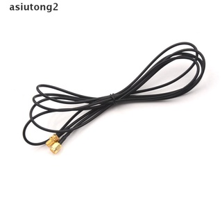 (Asiutong2) Cable de extensión de antena WIFI SMA macho a SMA hembra RF conector adaptador 11