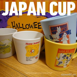 japan order boxed cartoon cup con mango de plástico