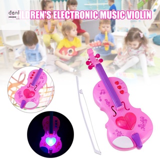 juguete de violín de simulación infantil/instrumento musical eléctrico con música demo/juguetes educativos para la primera infancia