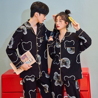 La Juventud De Algodón Ropa Casera De Dos Piezas De Las Mujeres INS Traje Se Puede Usar Fuera De Corea De La Moda Pijamas casual pop De Los Hombres qui (3)
