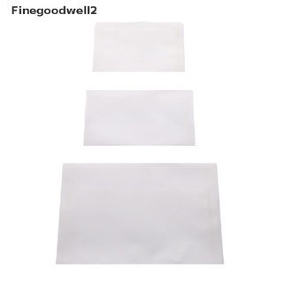 finegoodwell2 10 unids/lote sobres de papel semitransparentes para bricolaje postal tarjeta de almacenamiento de regalo gloria