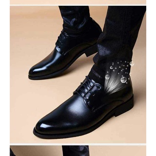 los hombres casual zapatos de cuero británico de negocios de encaje hasta zapatos de algodón zapatos formales simple y versátil (7)