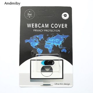 [ady] 1 pieza de metal para webcam, cubierta de cámara, protección de privacidad, bloqueador de diapositivas ydj