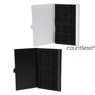 [caliente] Pin de tarjetas Micro SD 8TF + caja protectora de aluminio 1Micro SD de monocapa -COU