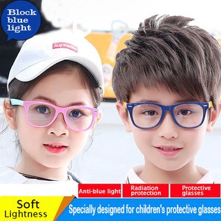Smart Anti-Azul Luz Y Radiación Material De Silicona No Tóxico E Inofensivo Gafas De Los Niños Bebé Accesorios
