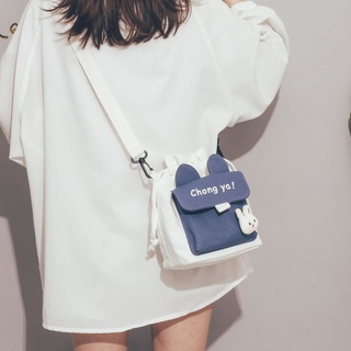 Japonés de un hombro Estudiante Harajuku bolso bandolera Nueva Bolsa lindo estilo coreano2020Bolsa de cuboinsDe lona de las mujeres 2O30