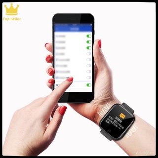 JCFS🔥Bens à vista🔥Reloj inteligente Smartwatch y68 D20 impermeable smart watch fitness tracker para ios/android