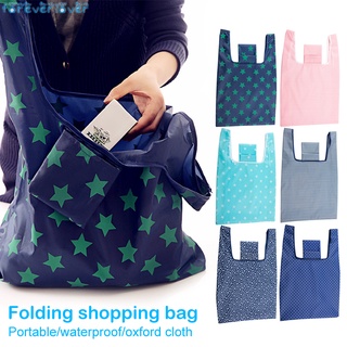 bolsa plegable de gran capacidad de compras plegable bolsa reutilizable impermeable ecológica bolsa de compras con bolsa pequeña (1)