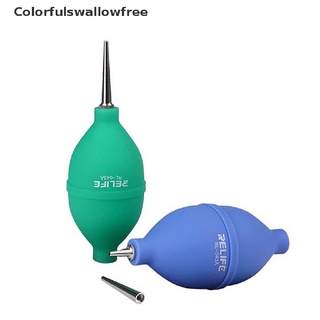 colorfulswallowfree 2 en 1 teléfono reparación limpiador de polvo soplador bola quitar lente de cámara limpieza belle