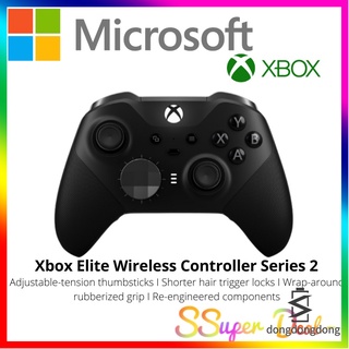 Microsoft Xbox One Elite Series 2 mando inalámbrico para Windows, Xbox One, Xbox Series X y Xbox Series S (1)
