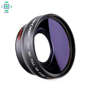 Amart lente de gran angular de 58 mm X con lente desmontable para Canon 500D 600D Nikon (6)