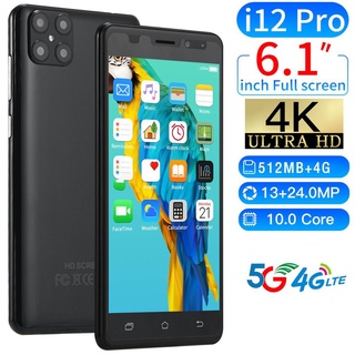 [0824] I12 Pro 6.1inch Phone 6+128g Face Recognition Intelligent Mobile Phone