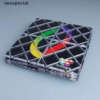 [twospecial] cubo twisty cubo clásico juguetes cubo rompecabezas lingao 8 paneles plegable rompecabezas cubos [twospecial]