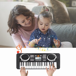Deicy 37 teclas bebé piano niños teclado eléctrico piano instrumento Musical juguete 37 teclas piano electrónico juguete 0806