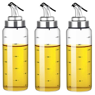 300ml de cocina condimento botella de aceite salsa botella de vidrio botellas de almacenamiento para aceite y vinagre creativo dispensador de aceite